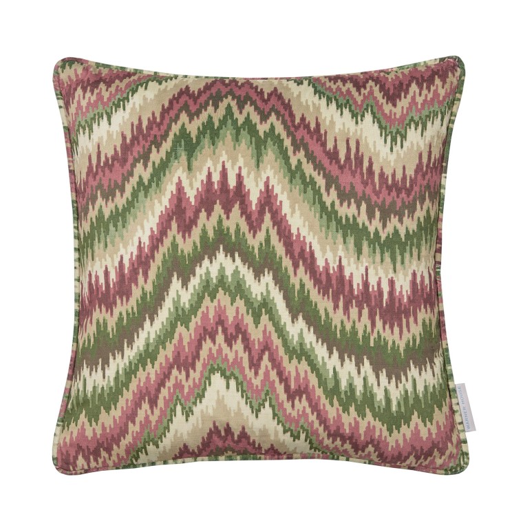 Fable Bramble Printed Velvet Cushion 43cm x 43cm