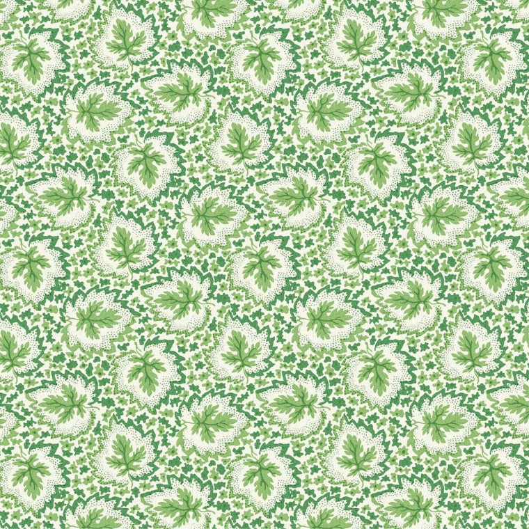 Acanthus Apple Linen Mix Fabric