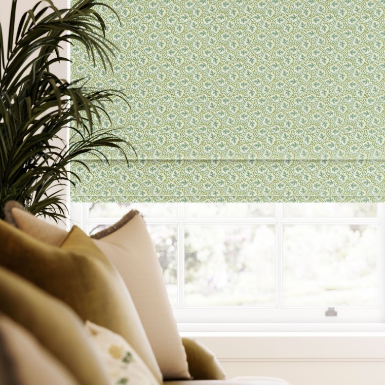 Acanthus Mineral Roman Blind