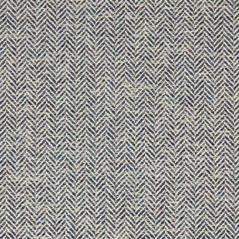 Haddon Indigo Woven Made to Measure Curtains