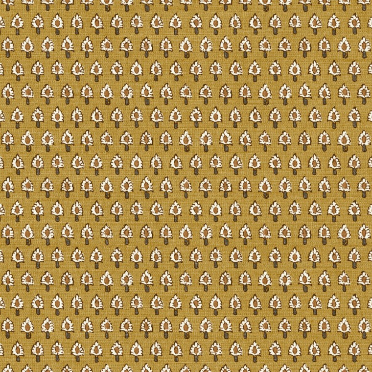 Lalita Amber Linen Mix Fabric