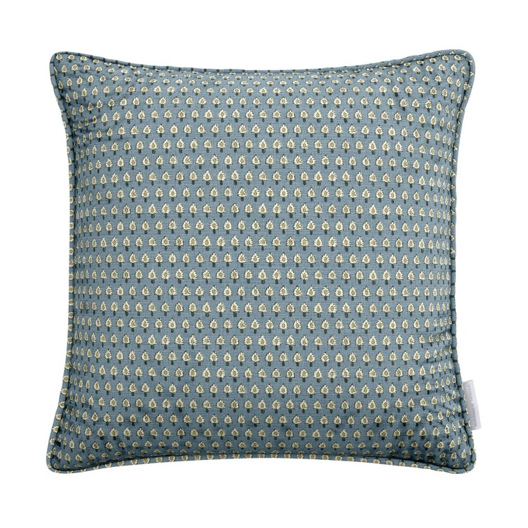 Lalita Chambray Linen Mix Cushion 43cm x 43cm