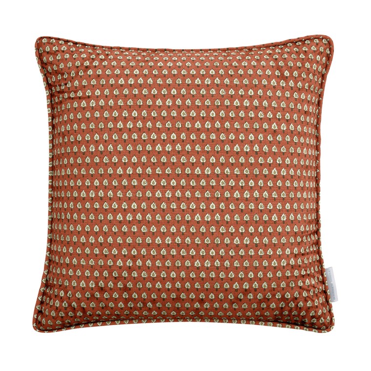 Lalita Spice Linen Mix Cushion 43cm x 43cm