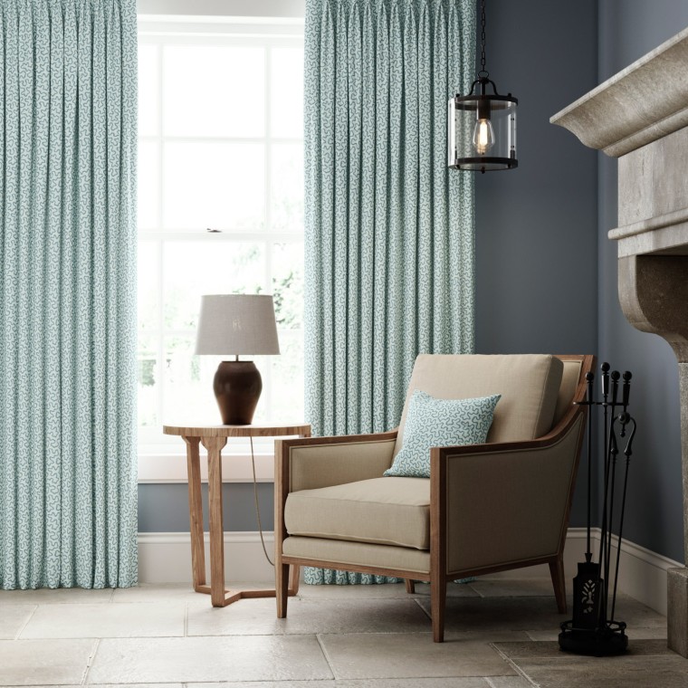Meander Ocean Curtains