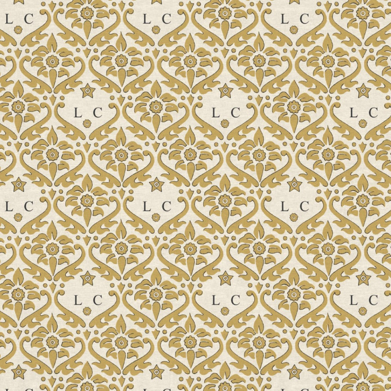 MONOGRAM DAMASK