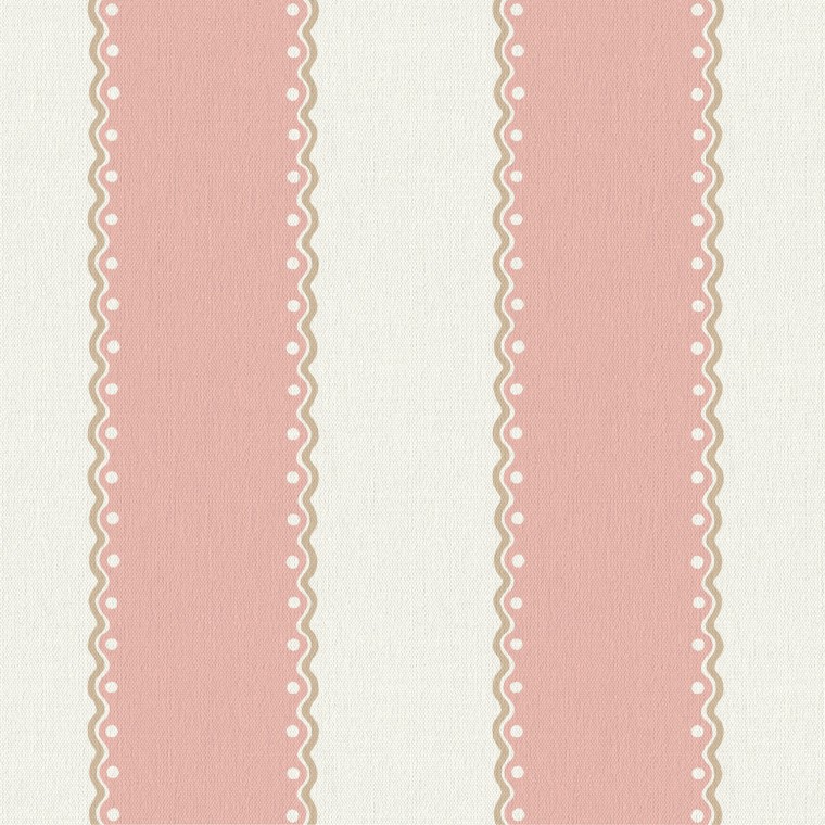 Ornella Blush Linen Mix Fabric