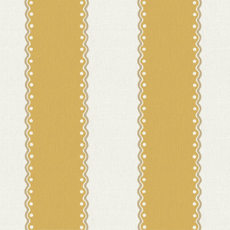 Ornella Gold Linen Mix Fabric