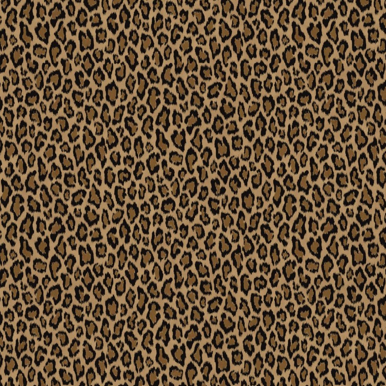 Panthera Espresso Velvet Fabric