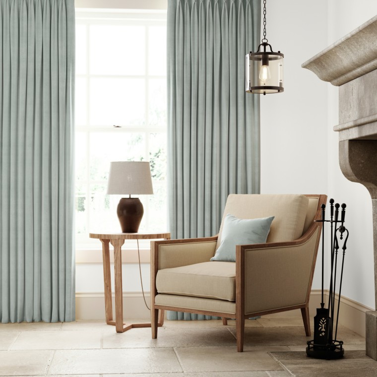 Portofino Mist Curtains