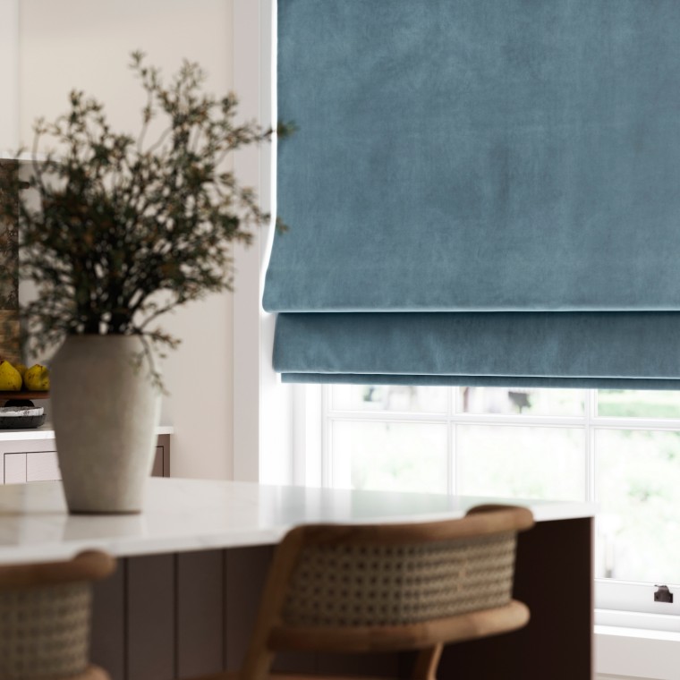 Portofino Ocean Roman Blind