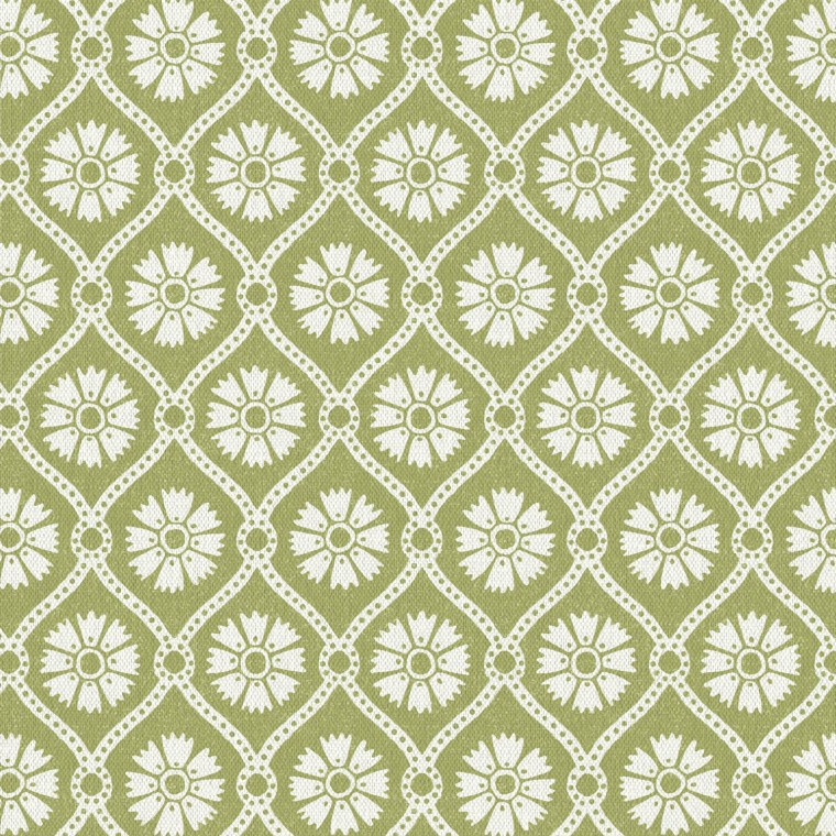 Samira Fern Linen Mix Fabric