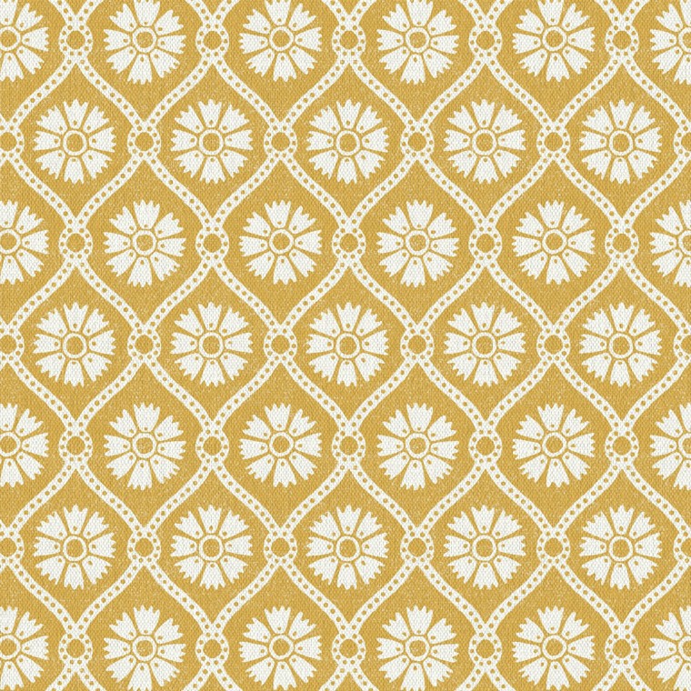 Samira Gold Linen Mix Fabric