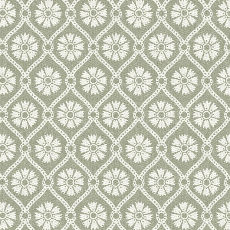 Samira Sage Linen Mix Fabric