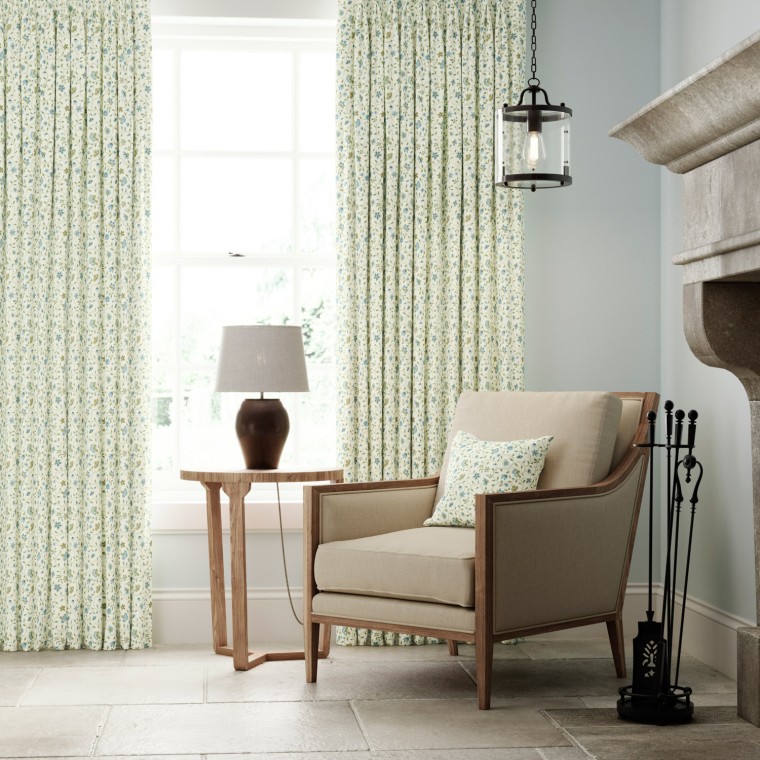 Valerie Aqua Curtains