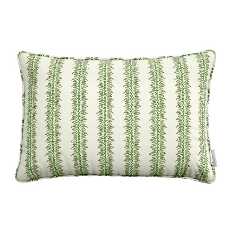 Zara Fern Linen Mix Cushion 55cm x 38cm