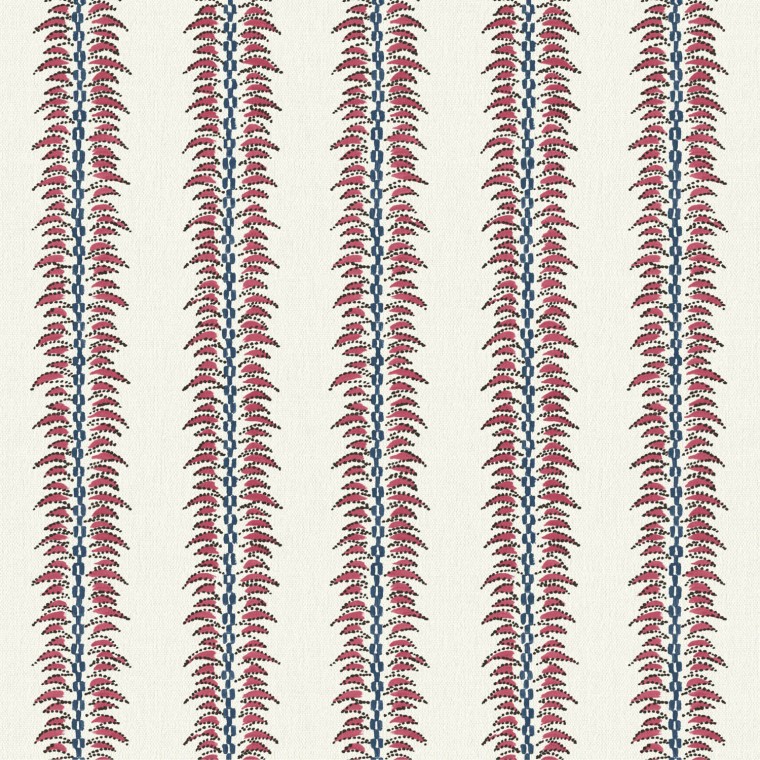 Zara Raspberry Linen Mix Fabric
