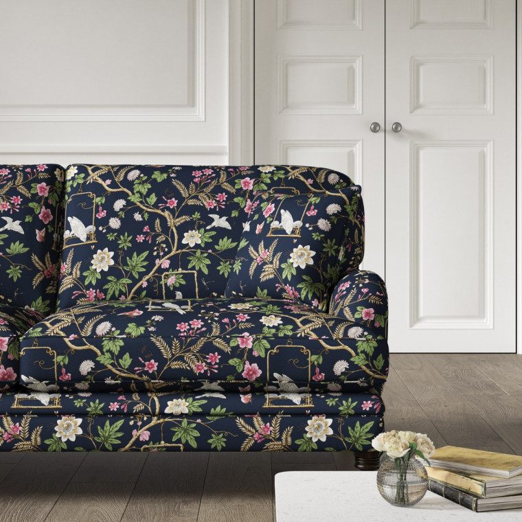 Warwick 2 Seat Sofa Horsham Navy