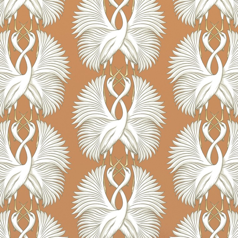 wallpaper cranes amber lifestyle