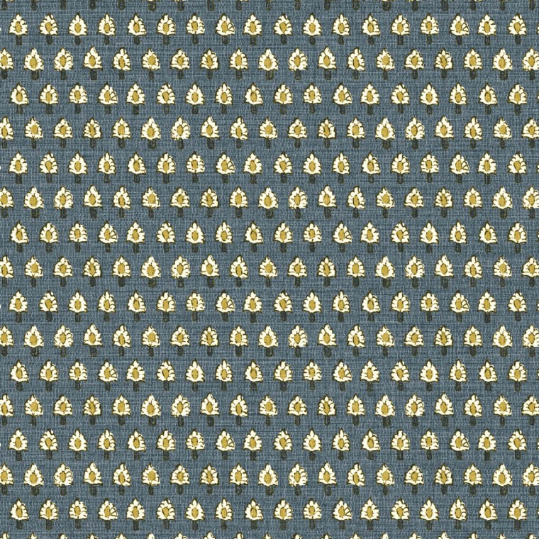Lalita Indigo Wallpaper