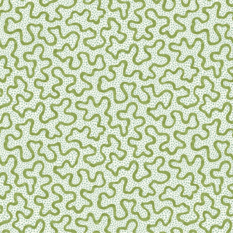 Meander Fern Wallpaper