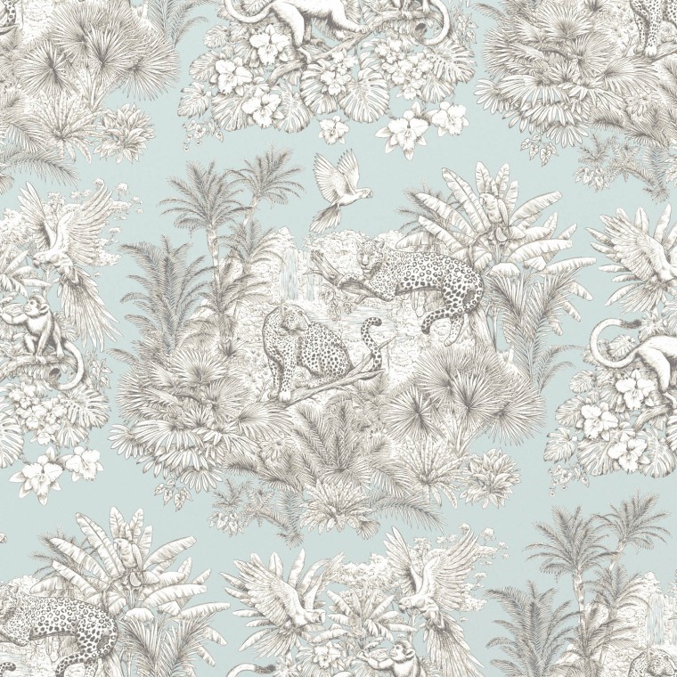 wallpaper zanzibar duck egg