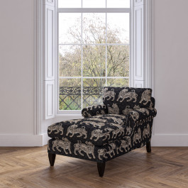 Burford Chaise Longue Bengal Charcoal