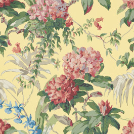 Waverly Diamond Duo Blues Wallpaper 40% Off | Samples