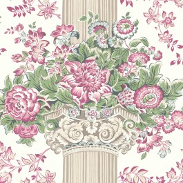Rose And Raspberry Background Rosalia Raspberry Wallpaper | Warner House