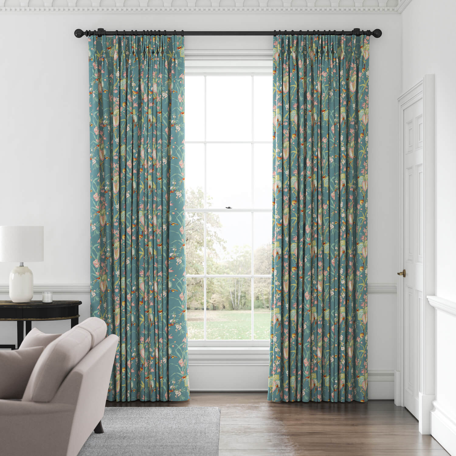 Teal Made to Measure Curtains Teal Made to Measure Curtains