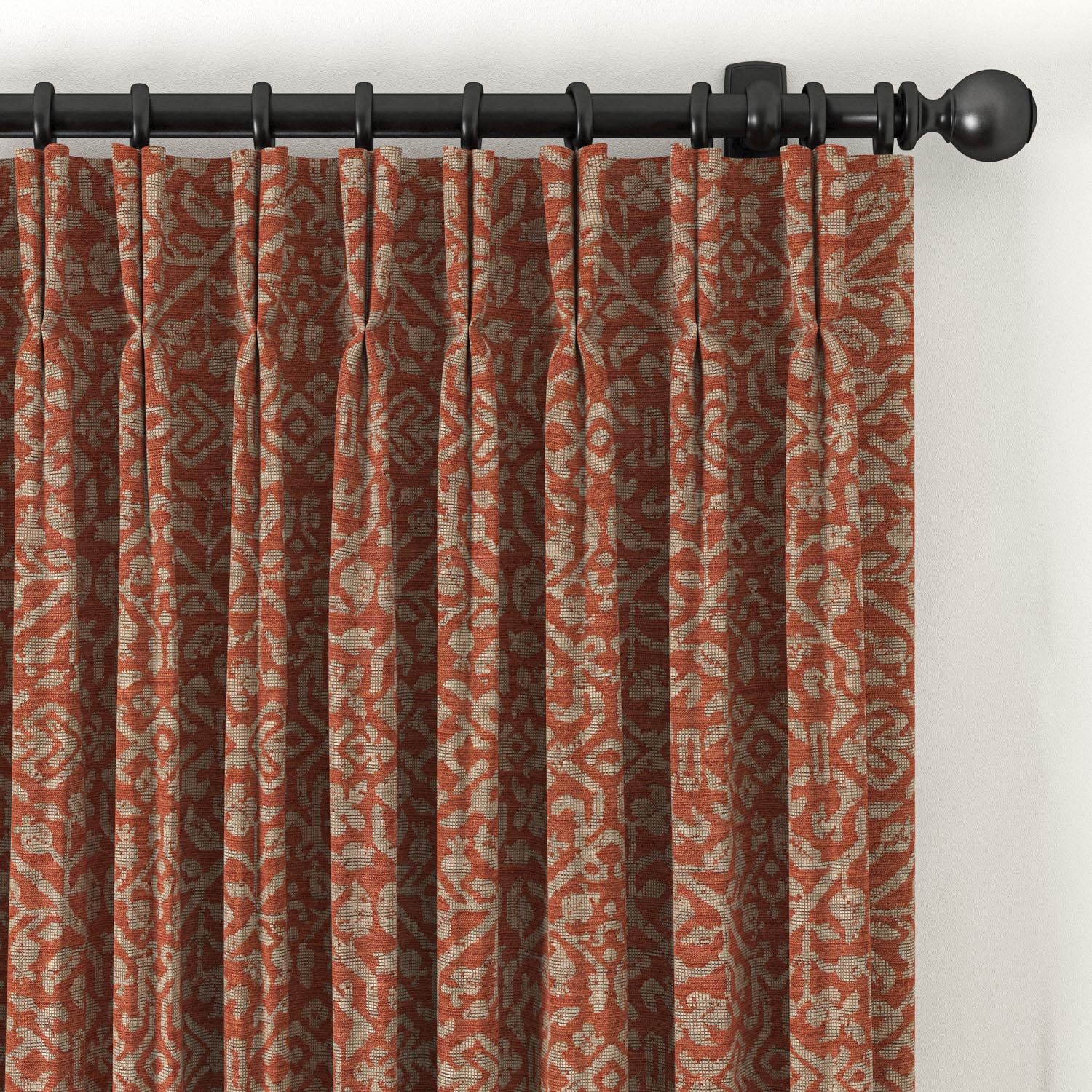 Geomteric Made to Measure Curtains