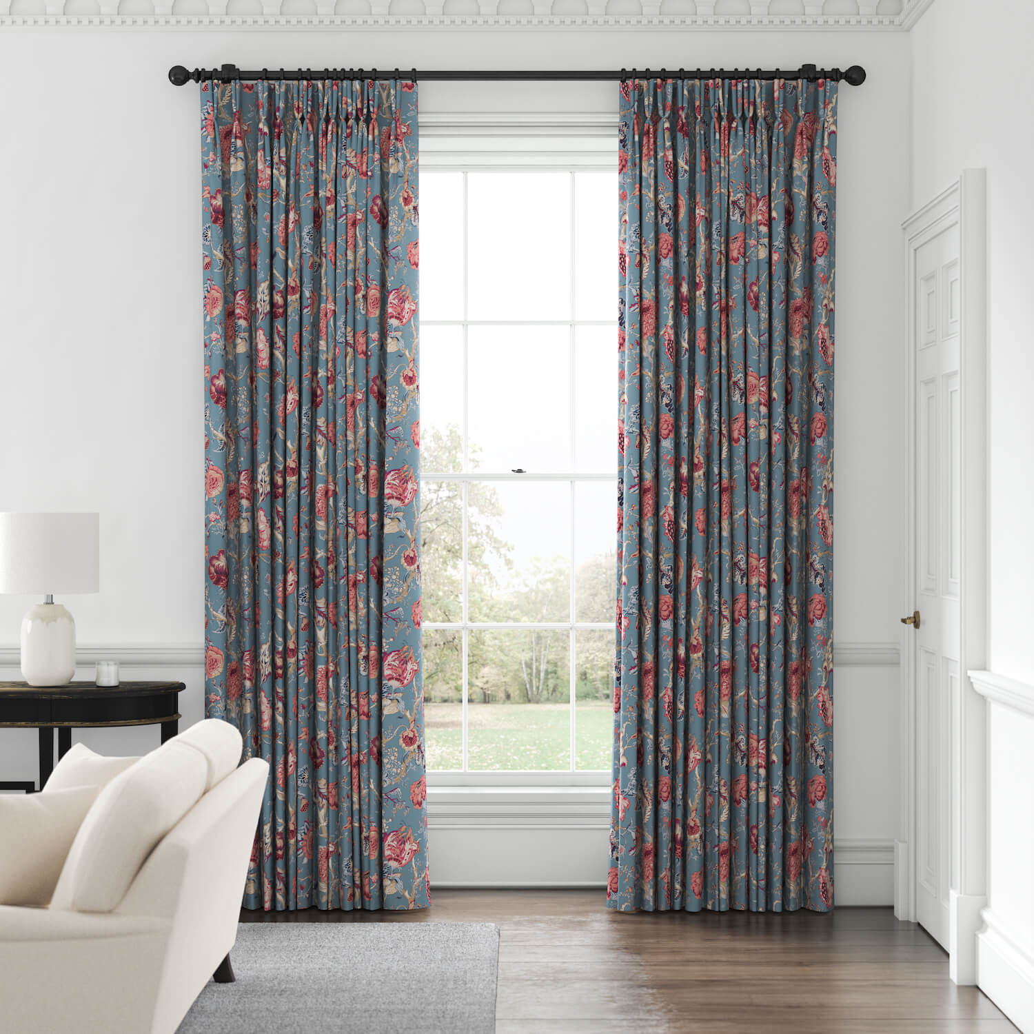 Blue Velvet Made to Measure Curtains Blue Velvet Made to Measure Curtains