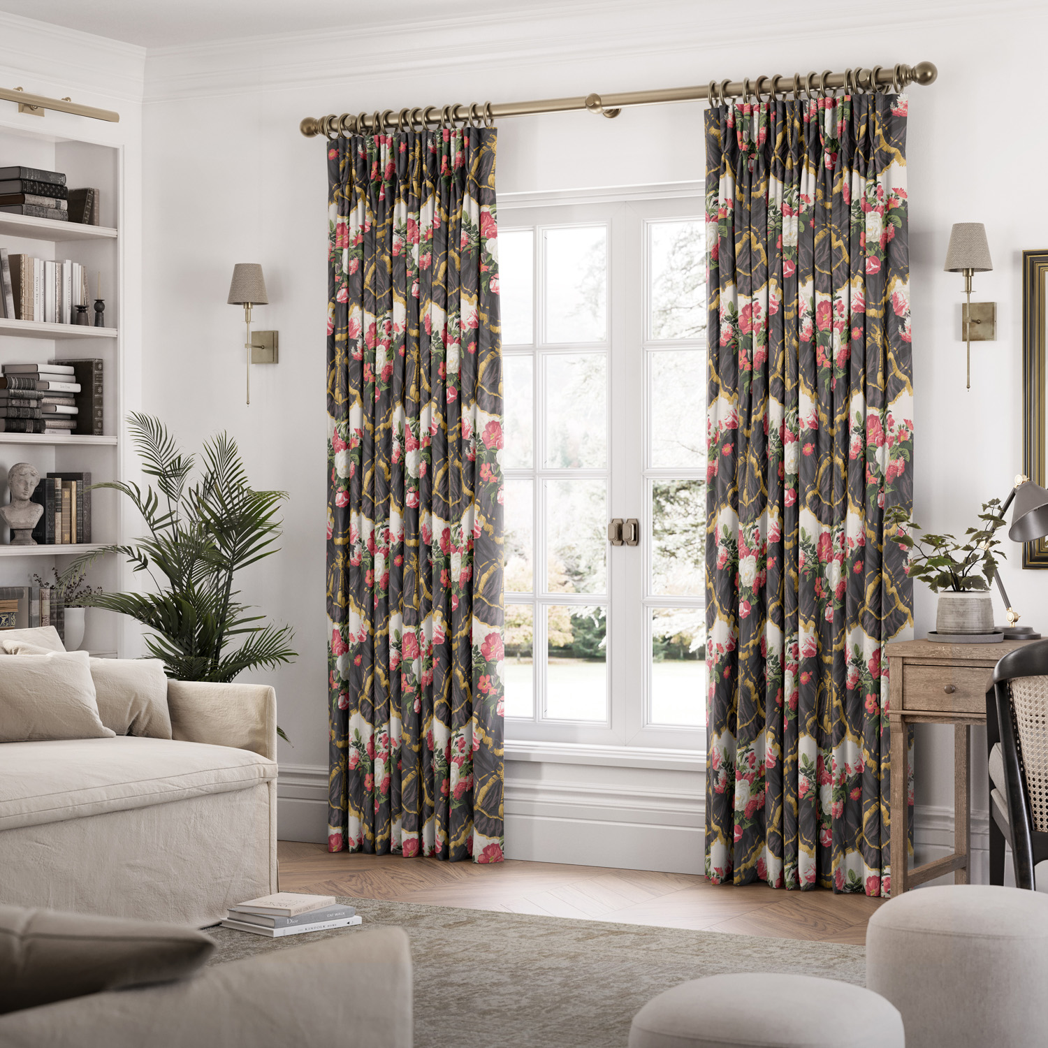 Black and White Made to Measure Curtains Black and White Made to Measure Curtains