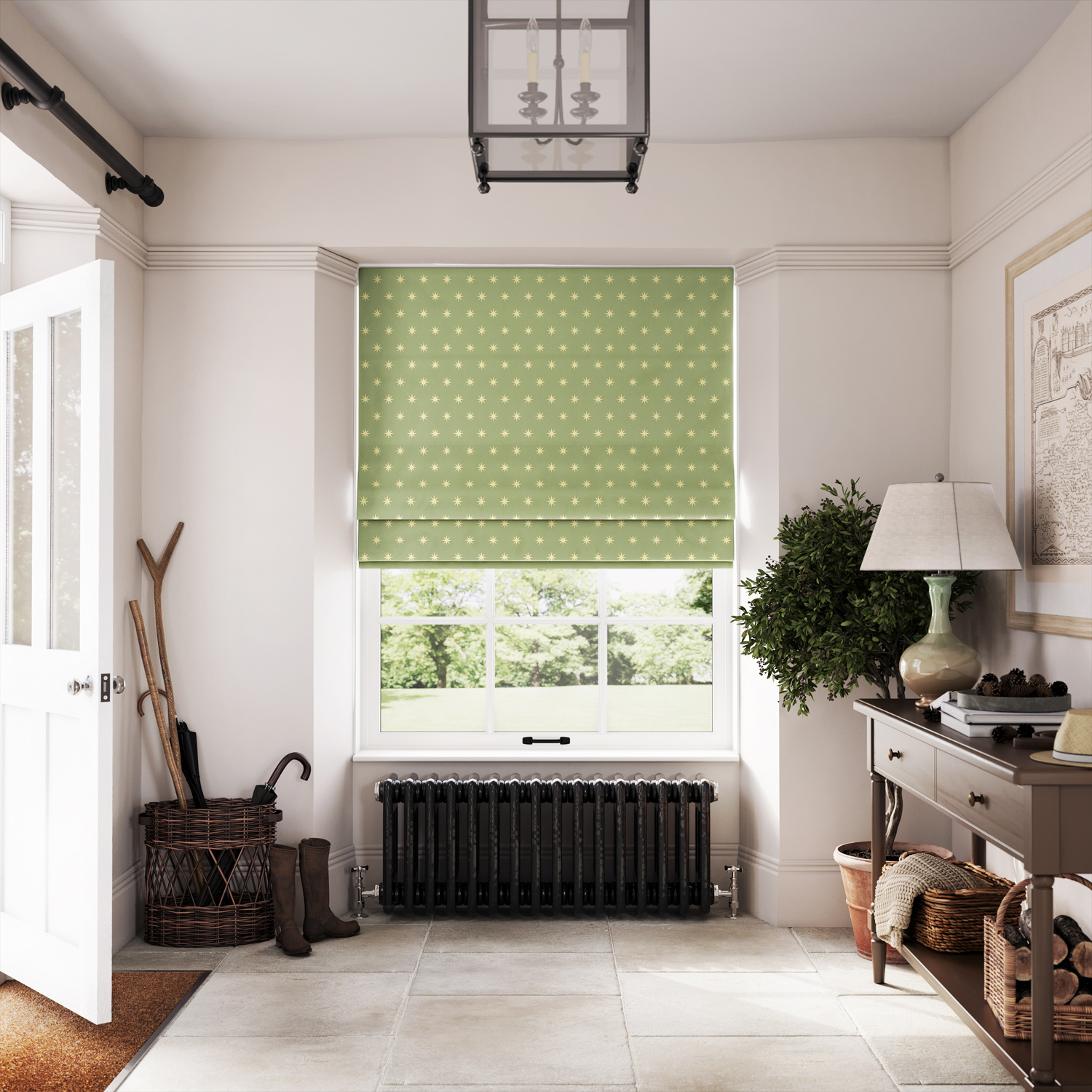 Geometric Made to Measure Roman Blinds Geometric Made to Measure Roman Blinds