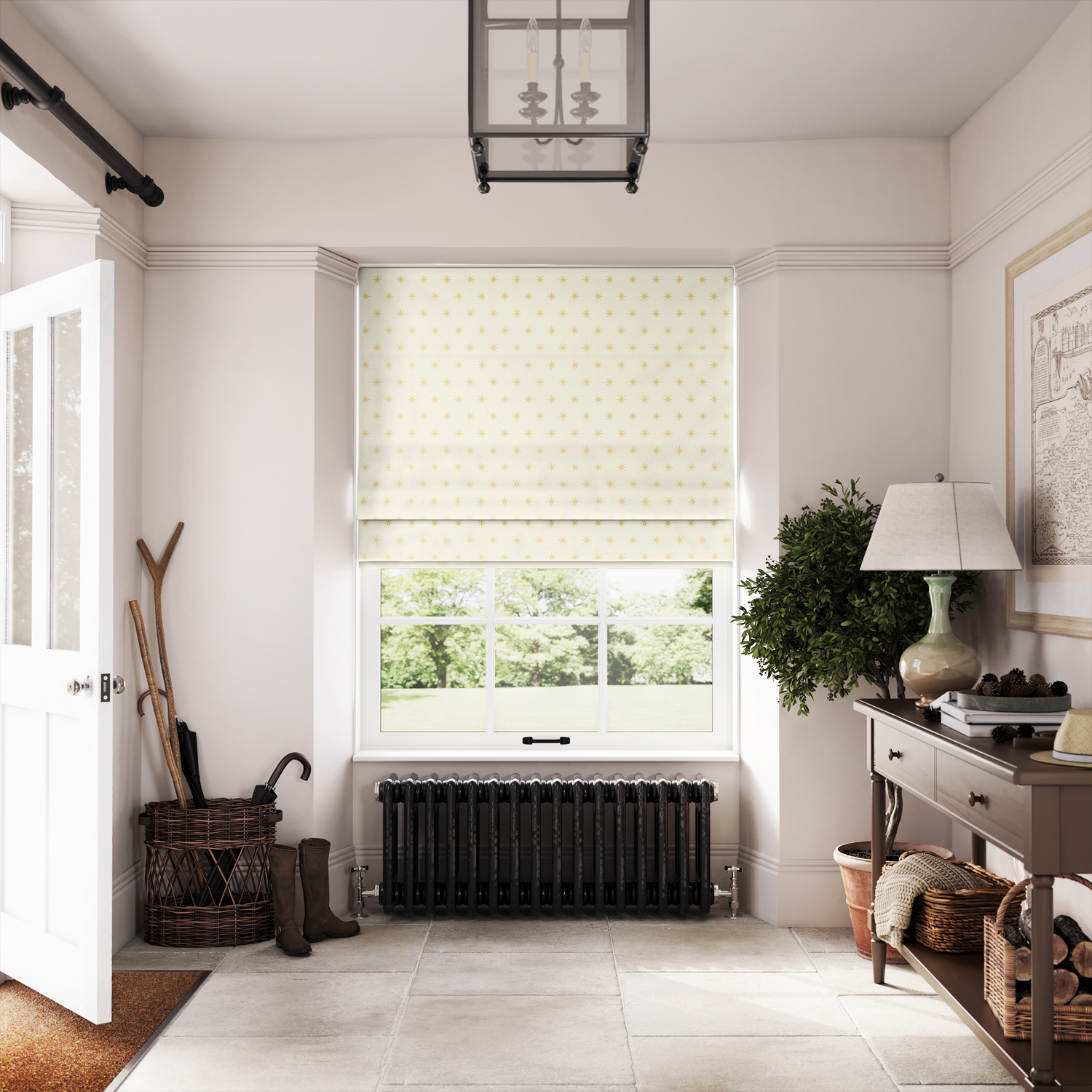 Cream Made to Measure Roman Blinds Cream Made to Measure Roman Blinds