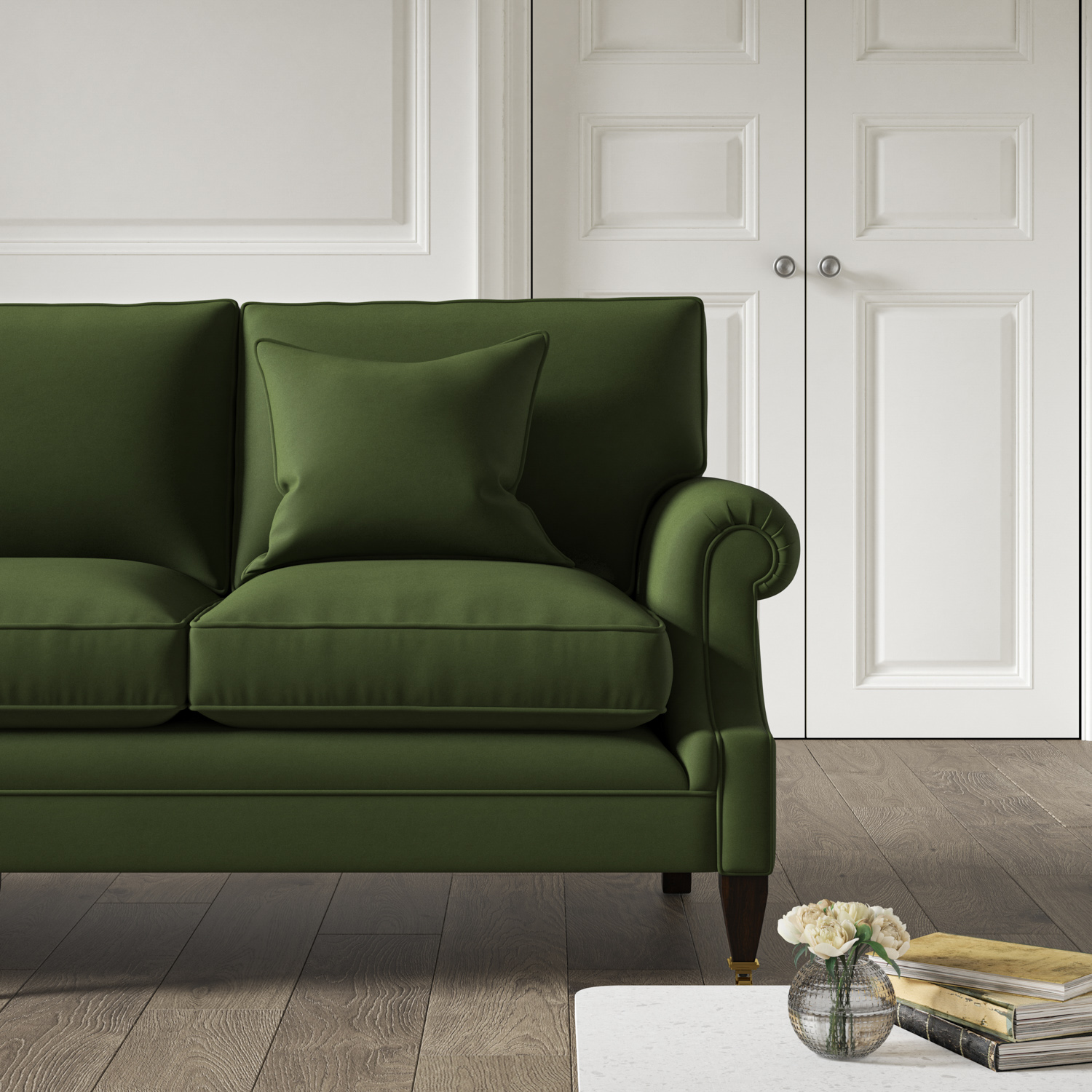 Green Velvet Fabric Green Velvet Fabric