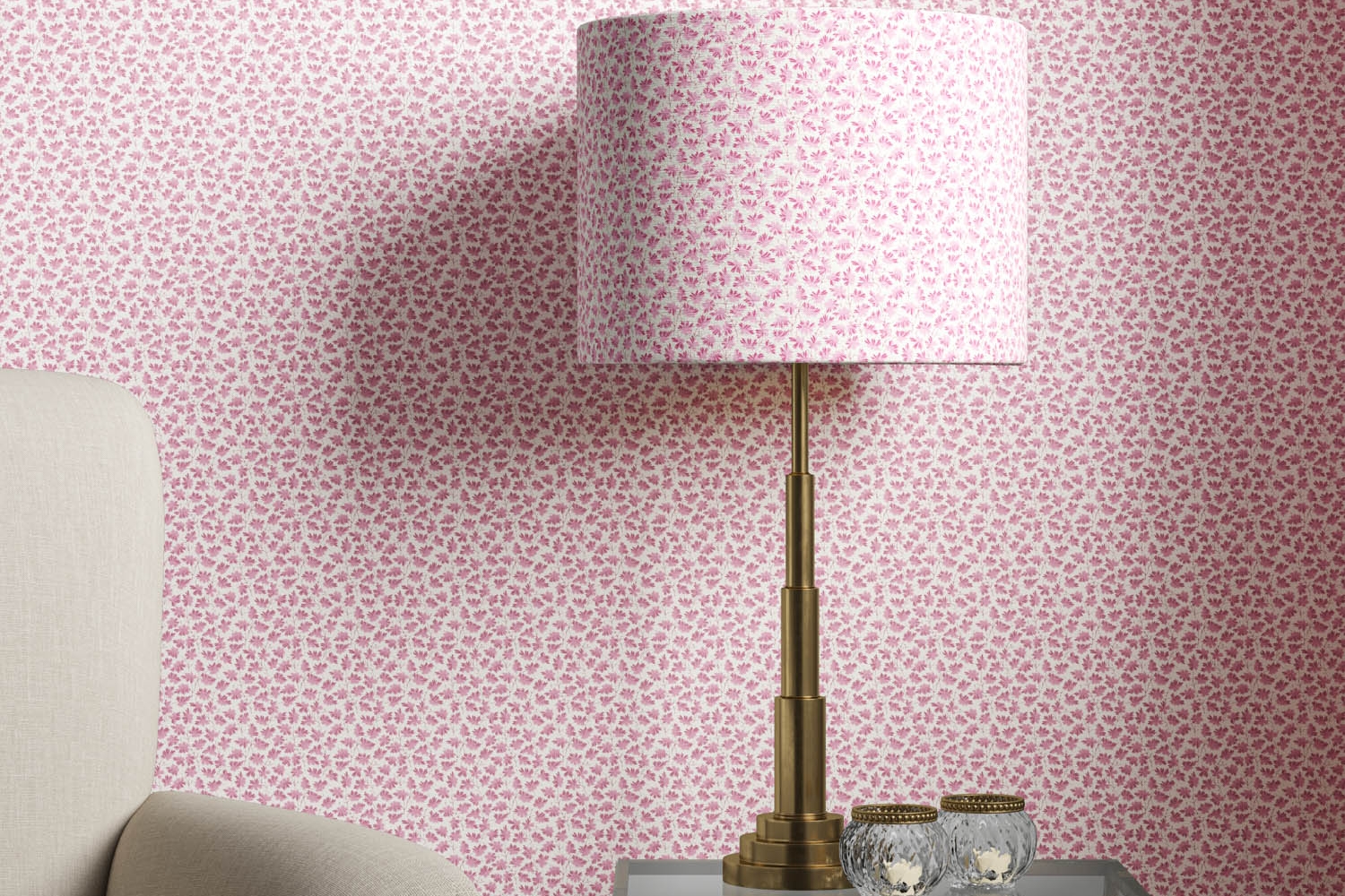 Pink Lampshades