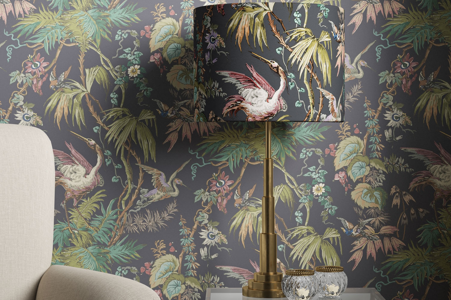 Black Lampshades