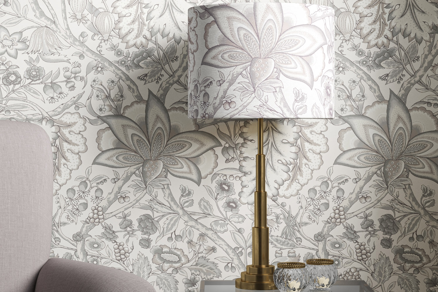 Grey Lampshades
