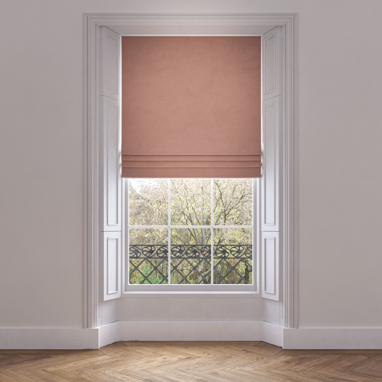 Velvet Made to Measure Roman Blinds Velvet Made to Measure Roman Blinds