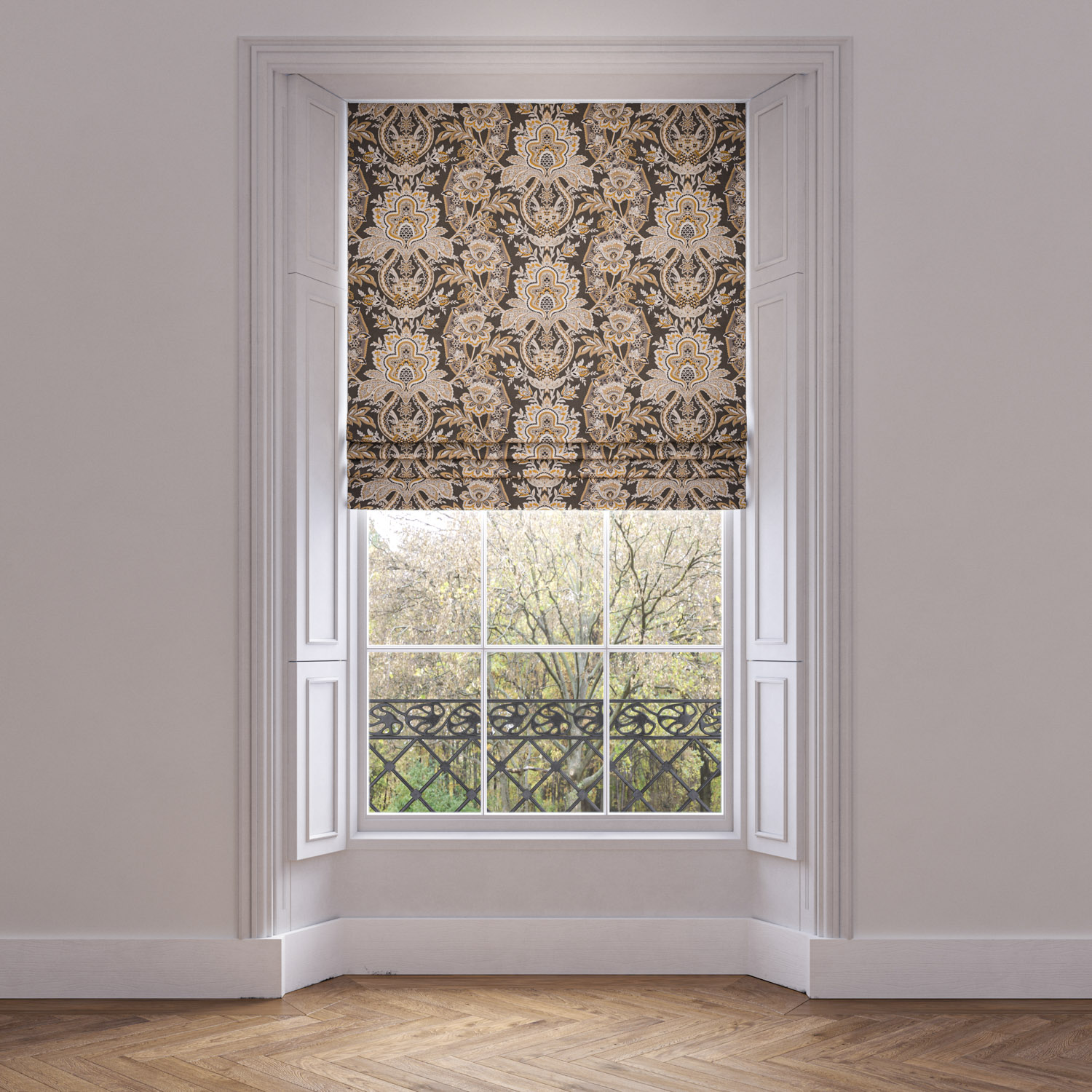 Paisley Made to Measure Roman Blinds Paisley Made to Measure Roman Blinds