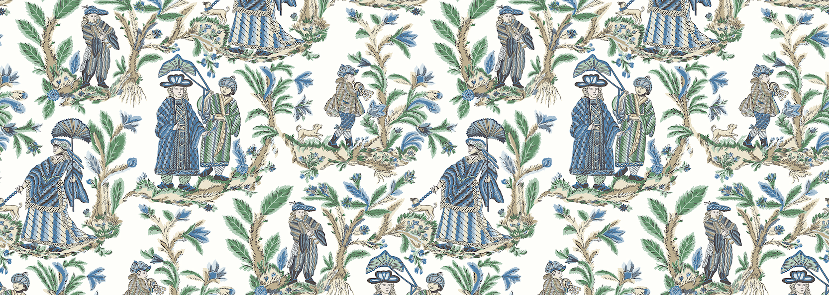 Introducing chintzes and wallpapers inspired by Faraway Lands