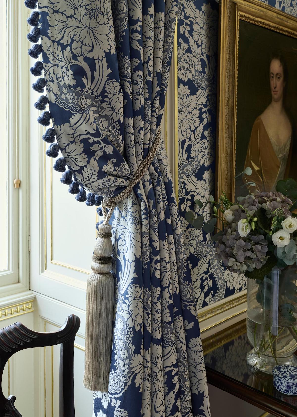Deauville Indigo Silk