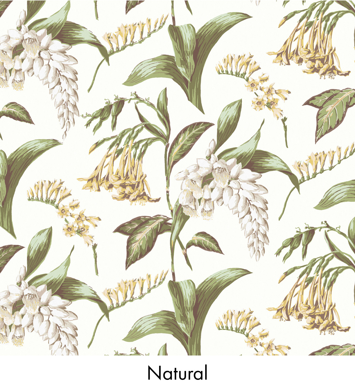 Warner House Snowbell Natural Fabric